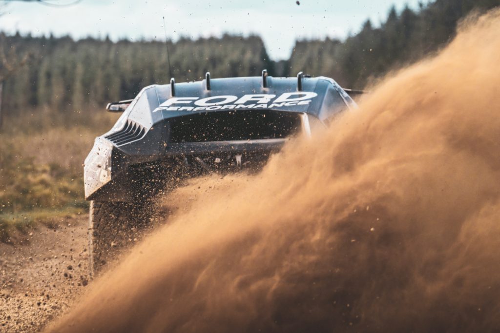 el Ford Raptor para el Dakar2025.