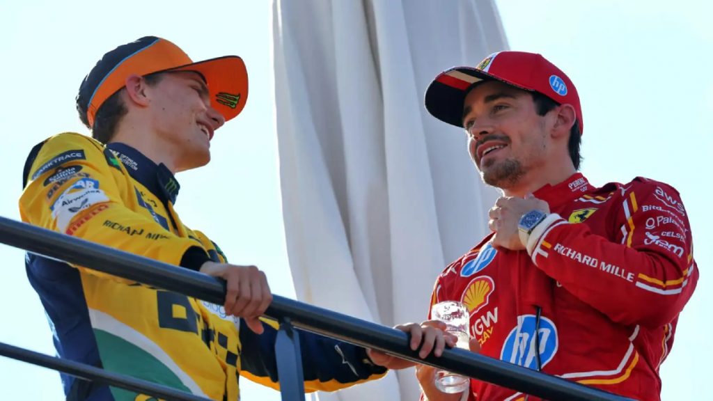 Piastri y Leclerc sonríen en Monaco
