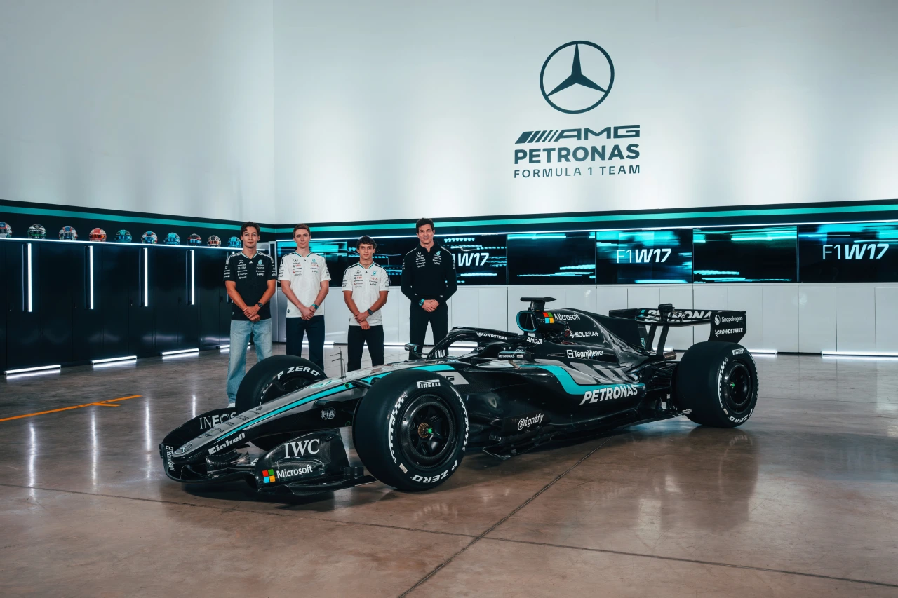 El nuevo Mercedes F1 tiene truco