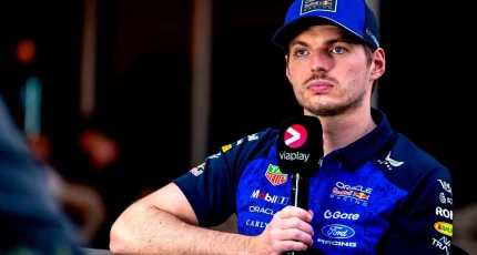 Verstappen habla en los F1 Testing