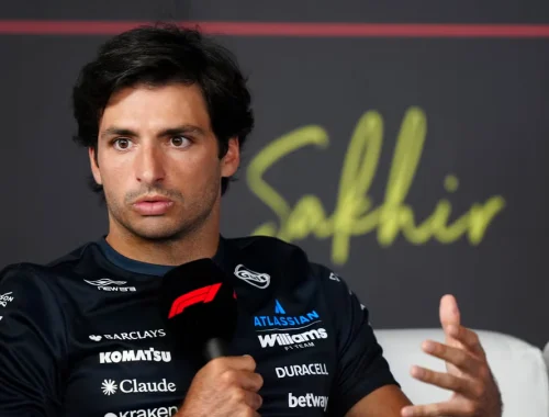 Carlos Sainz Williams F1 2026 test