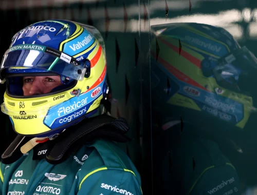 Fernando Alonso GP de Japón Jak Crawford Aston Martin.