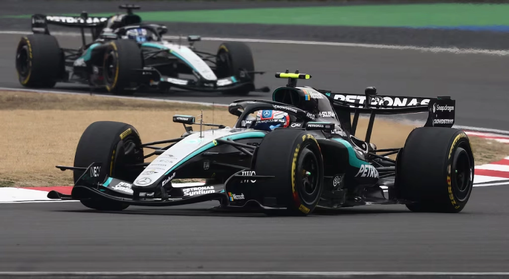 modo fiesta Mercedes F1