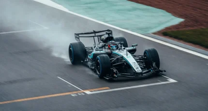Laboratorio Petronas Mercedes F1 combustible 2026