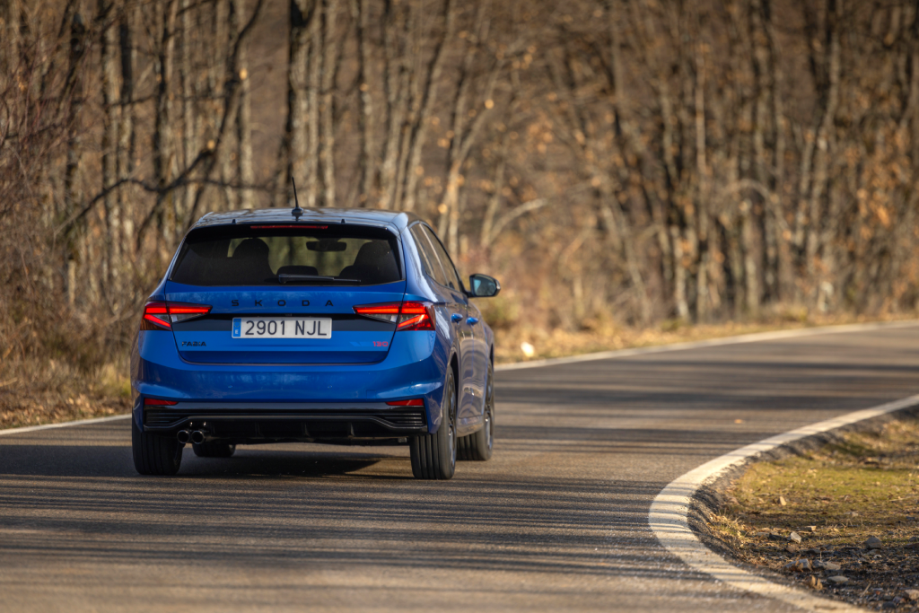 Škoda Fabia 130 en acción