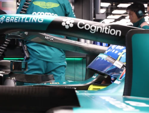 AMR26 en las instalaciones de Honda en Sakura