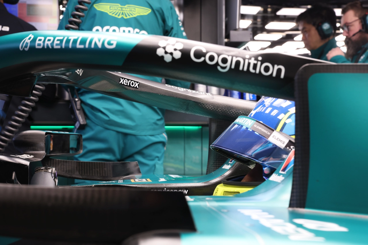 AMR26 en las instalaciones de Honda en Sakura