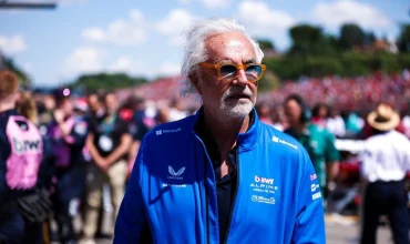 Alpine F1 Team Boss Flavio Briatore pasea