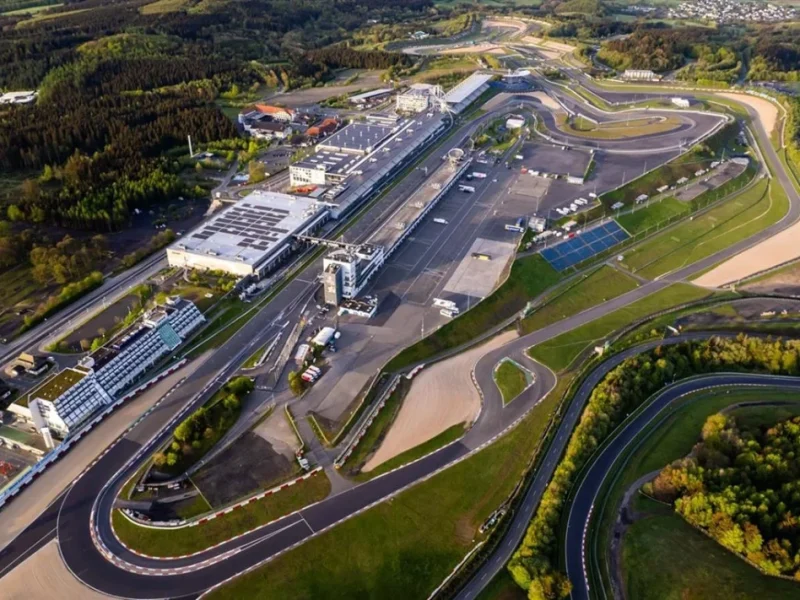 Circuito Nürburgring trazado Fórmula 1 Alemania vista general