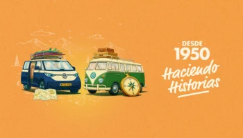 Cartel oficial Desfile de furgos clásicas Volkswagen FurgoVolkswagen 2026