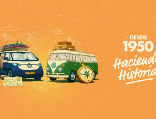 Cartel oficial Desfile de furgos clásicas Volkswagen FurgoVolkswagen 2026