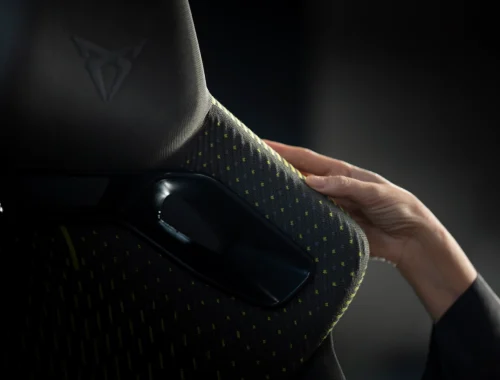 El CUPRA Raval cuenta con tejido 3D