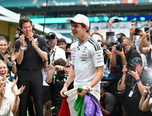 La sonrisa de Kimi Antonelli ilusiona a Toto Wolff