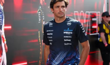 Carlos Sainz está molesto con el trabajo de Williams F1 este 2026.