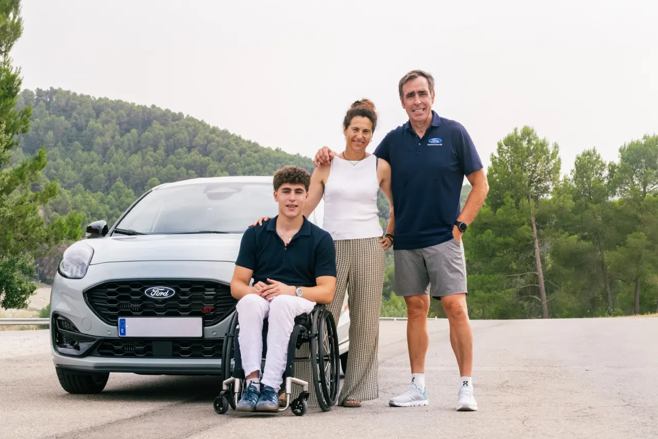 Marc Roma ya ha estrenado su nuevo Ford Puma ST adaptado