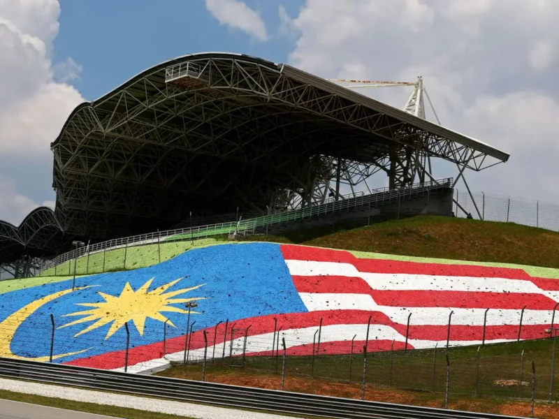 Vista del Circuito de Sepang ante el posible regreso F1 Sepang 2026 en octubre