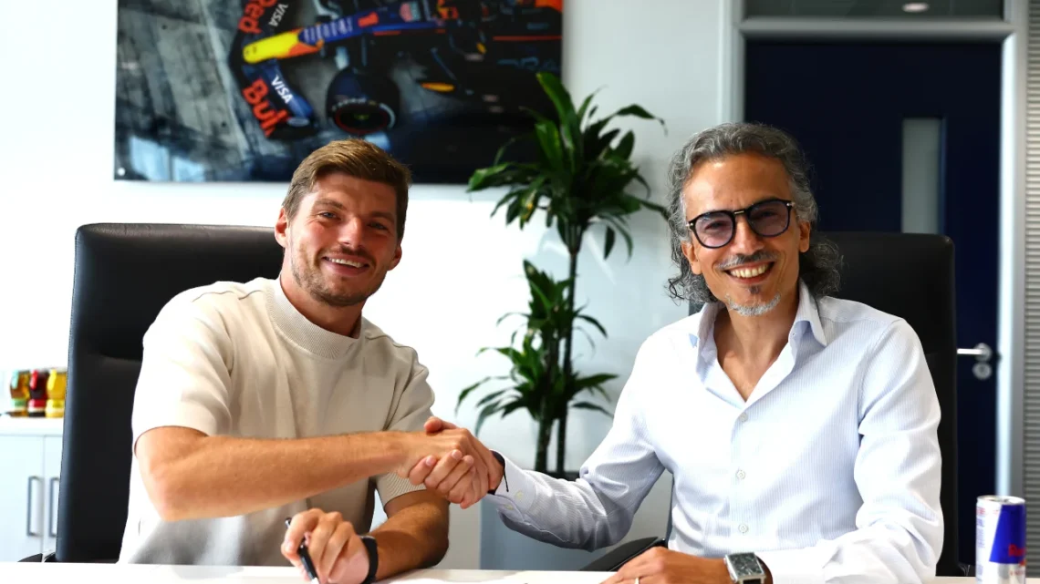 Max Verstappen amplía su acuerdo con Red Bull F1 hasta 2040