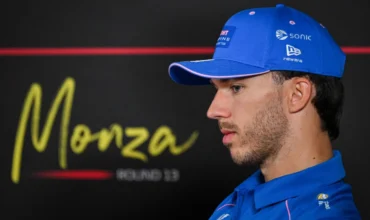 Pierre Gasly enfadado tras perder el podio de Mónaco GP