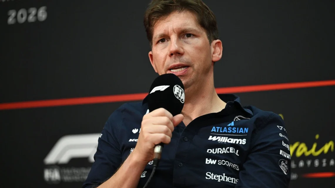 James Vowles en rueda de prensa en Sepang