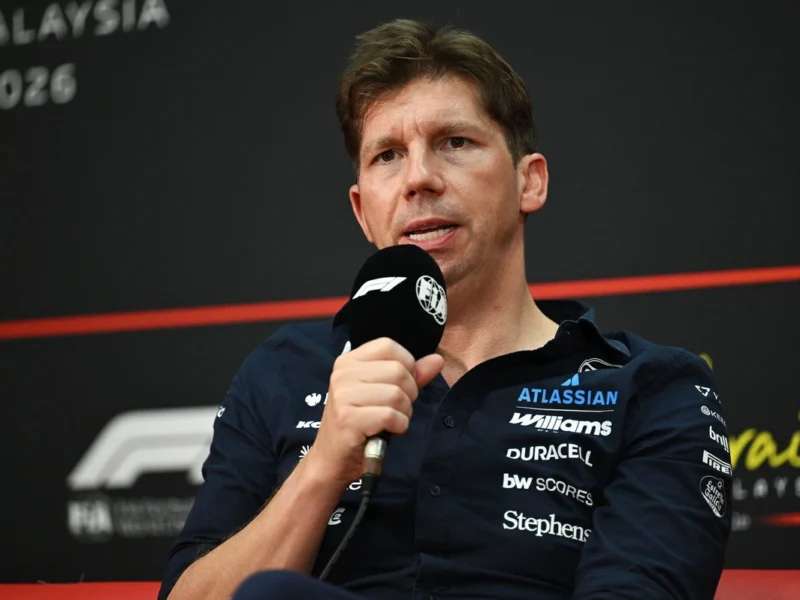James Vowles en rueda de prensa en Sepang