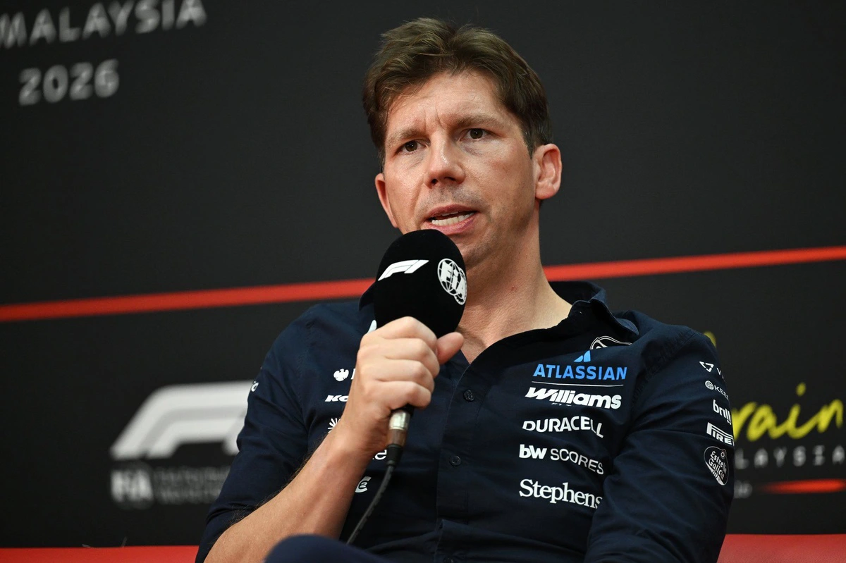 James Vowles en rueda de prensa en Sepang